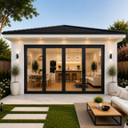 144"x80" Custom Energy Efficient Aluminum Bifold Door