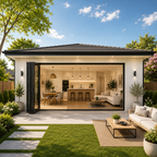 192"x 80" Custom Energy Efficient Aluminum Bifold Door