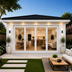 144" x 96" Custom Energy-Efficient Aluminum Bifold Door