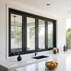 72"x36" Custom Energy Efficient Aluminum Bifold Window
