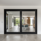 120"x80" Custom Energy Efficient Aluminum Sliding Doors