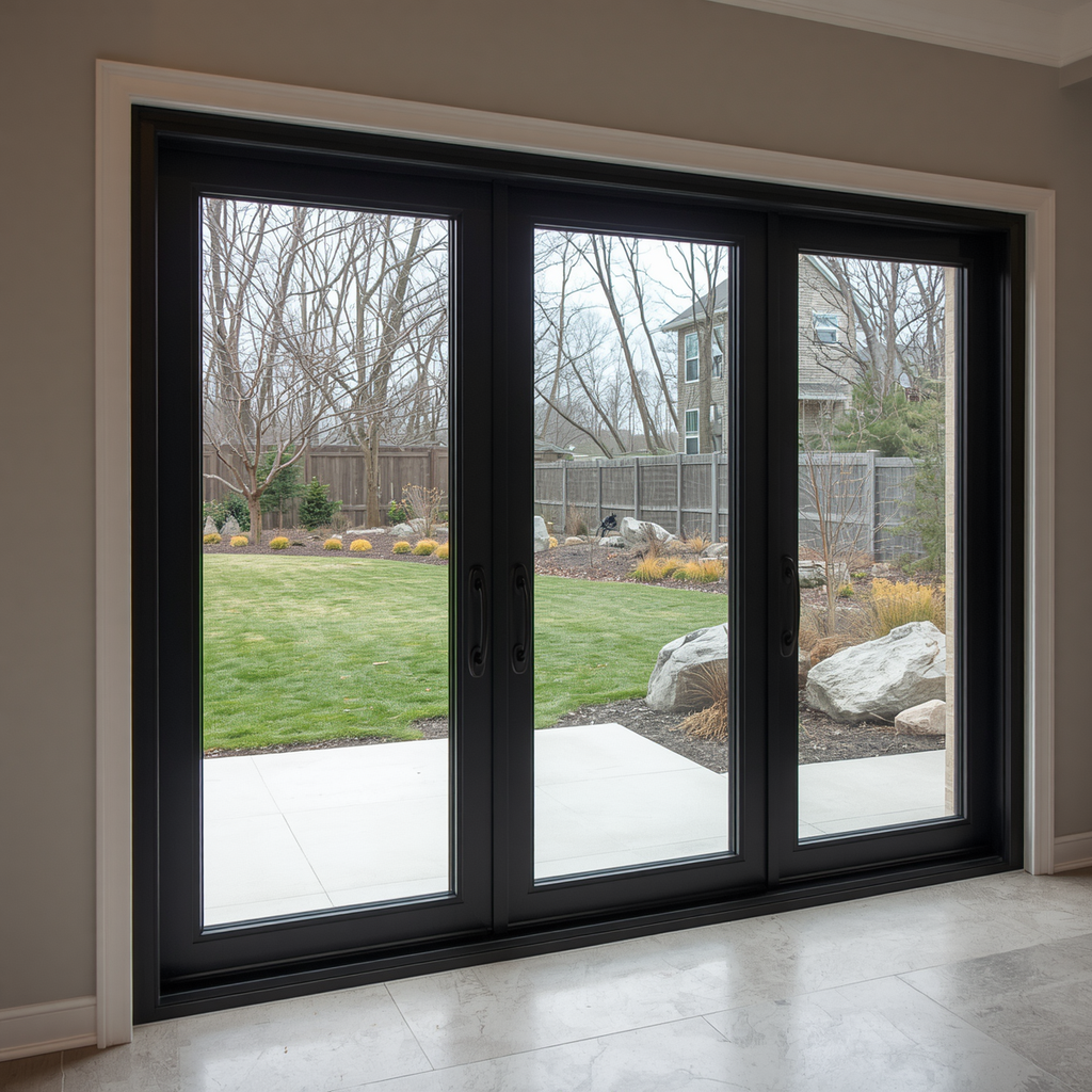 144"x96" Custom Energy-Efficient Aluminum Sliding Doors