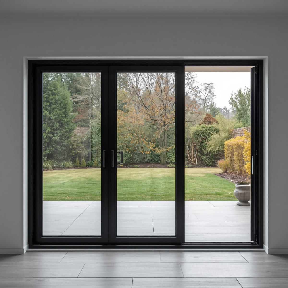 120"x96" Custom Energy Efficient Aluminum Sliding Doors