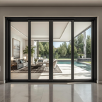 144"x96" Custom Energy Efficient Aluminum bi-fold door