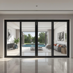 168"x96" Custom Energy-Efficient Aluminum Sliding Doors