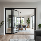 108"x96 Custom Energy Efficient Aluminum Bifold Door