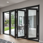 192"x96" Custom Energy Efficient Aluminum Bifold Door