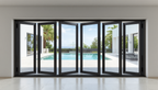 216"x96" Custom Energy Efficient Aluminum Bifold Door