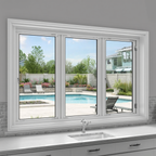 72"x36" Custom Energy Efficient Aluminum Bifold Window