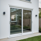 96"x80" Custom Energy Efficient Aluminum Sliding Doors