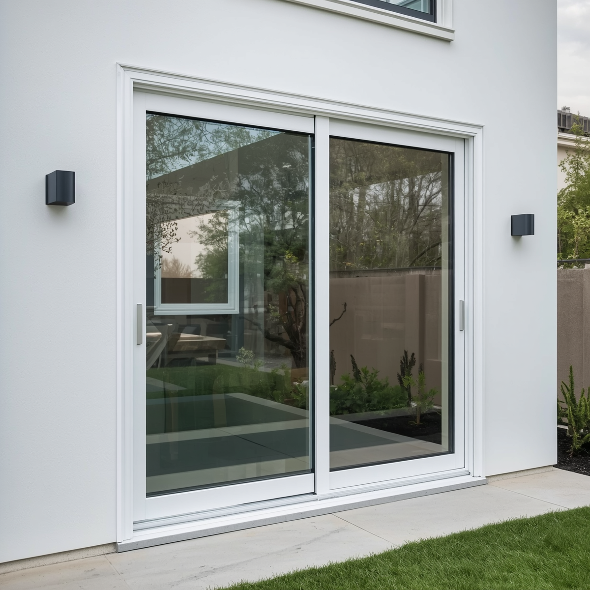 72"x80" Custom Energy Efficient Aluminum Sliding Doors