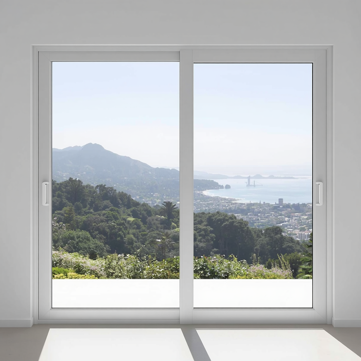 60"x96" Custom Energy Efficient Aluminum Sliding Doors