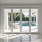 144"x96" Custom Energy Efficient Aluminum bi-fold door