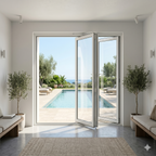 72"x80" Custom Energy Efficient Aluminum Bifold Door