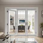 108"x96 Custom Energy Efficient Aluminum Bifold Door