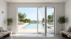 108"x96 Custom Energy Efficient Aluminum Bifold Door