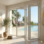 108"x96 Custom Energy Efficient Aluminum Bifold Door