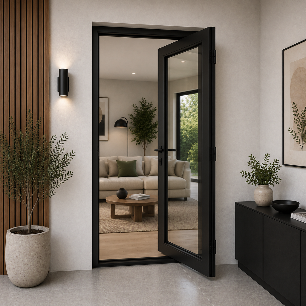 42"x80" Custom Energy-Efficient Aluminum French Door